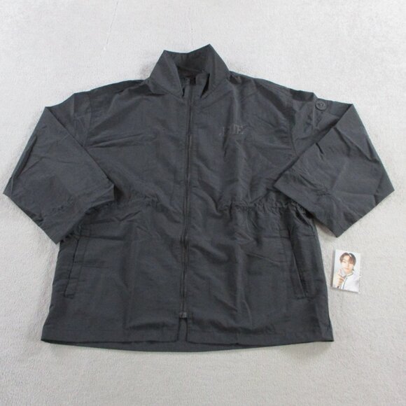 ENHYPEN World Tour Fate Windbreaker Adult F Black Jacket Pullover Lightweight - Picture 1 of 13